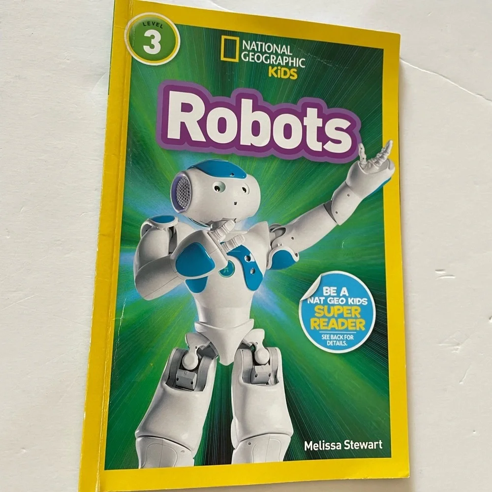 Robots (National Geographic Kids: Level 3 (Paperback)) by Stewart, Melissa